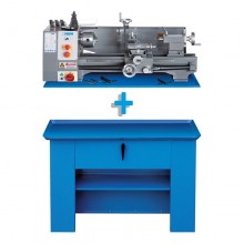 TORNIO PARALLELO FERVI ART. 0657 + BANCO PER TORNIO ART. 0657/B